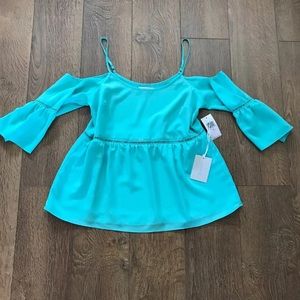 Cold shoulder top